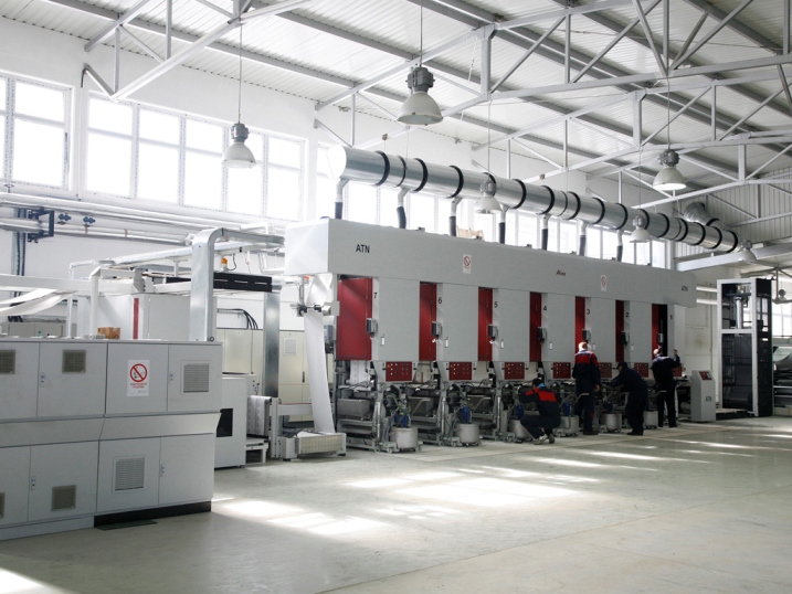 ATENA ROTOGRAVURE MACHINE WITH RDC10 ROTARY DIE CUTTER